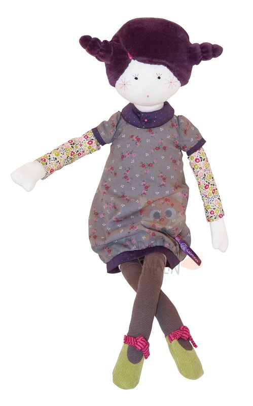  les parisiennes miss constance doll purple dress 